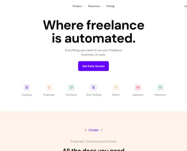 oto.work portfolio screenshot